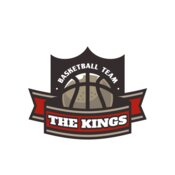 The Kings Basketball team Logo Template