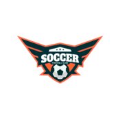 Soccer football club logo template