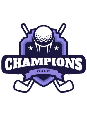 Champions Golf logo template