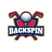 Backspin Golf Club logo template