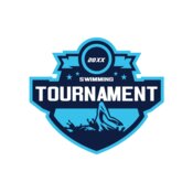 Swimming Tournament logo template